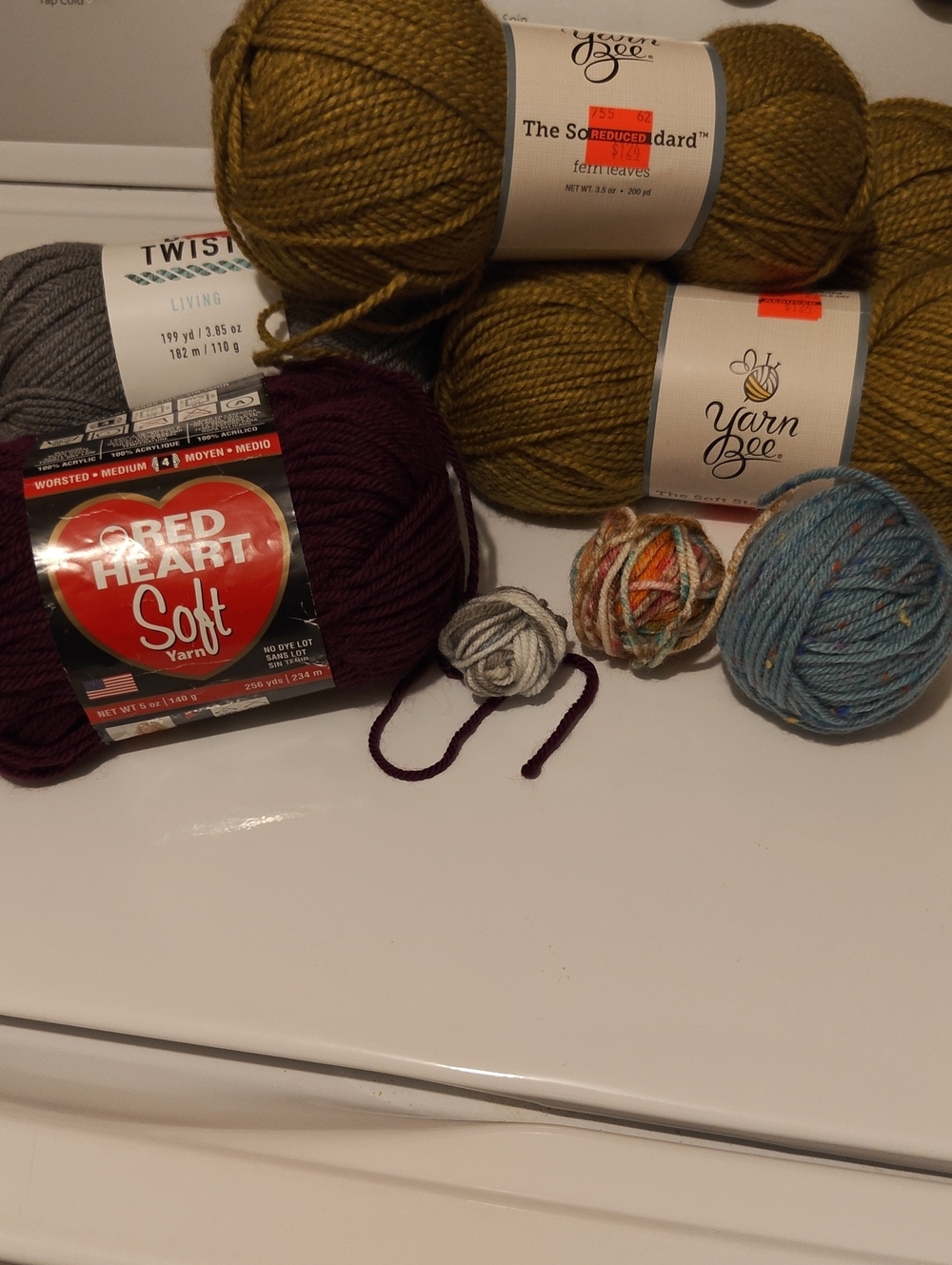 Misc Yarn - Multi Color. Multi Brands